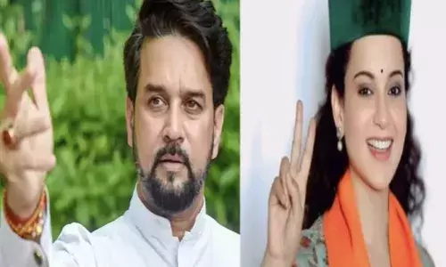 ELECTION NEWS- मंत्री अनुराग ठाकुर ने बनाया रिकॉर्ड; हिमाचल में हमीरपुर सीट से लगातार 5वीं बार सांसद बने, मंडी से बॉलीवुड की कंगना रनौत जीतीं ELECTION NEWS- मंत्री अनुराग ठाकुर ने बनाया रिकॉर्ड; हिमाचल में हमीरपुर सीट से लगातार 5वीं बार सांसद बने, मंडी से बॉलीवुड की कंगना रनौत जीतीं