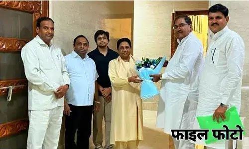 HARYANA NEWS-हरियाणा में इनेलो और बीएसपी के बीच राजनीतिक गठबंधन की हैट्रिक