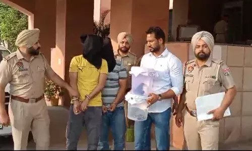 PUNJAB NEWS-जीरकपुर में ज्वैलर शॉप लूटपाट मामले में दो गिरफ्तार PUNJAB NEWS-जीरकपुर में ज्वैलर शॉप लूटपाट मामले में दो गिरफ्तार