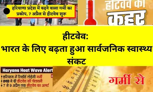 Heatwaves: भारत के लिए बढ़ता हुआ सार्वजनिक स्वास्थ्य संकट Heatwaves: भारत के लिए बढ़ता हुआ सार्वजनिक स्वास्थ्य संकट