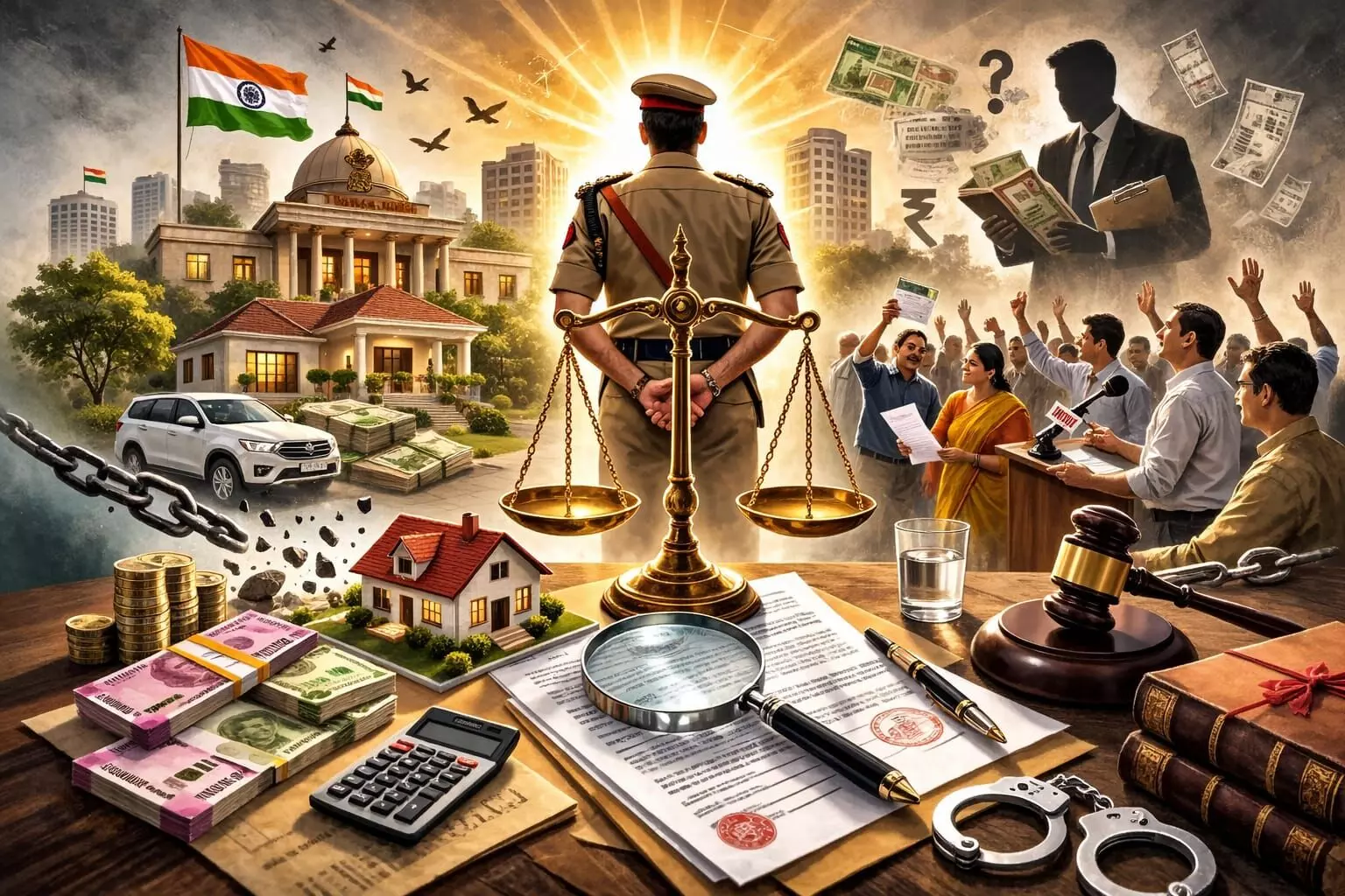 हरियाणा के आईपीएस अधिकारियों की करोड़ों की संपत्ति का रहस्य हरियाणा के आईपीएस अधिकारियों की करोड़ों की संपत्ति का रहस्य