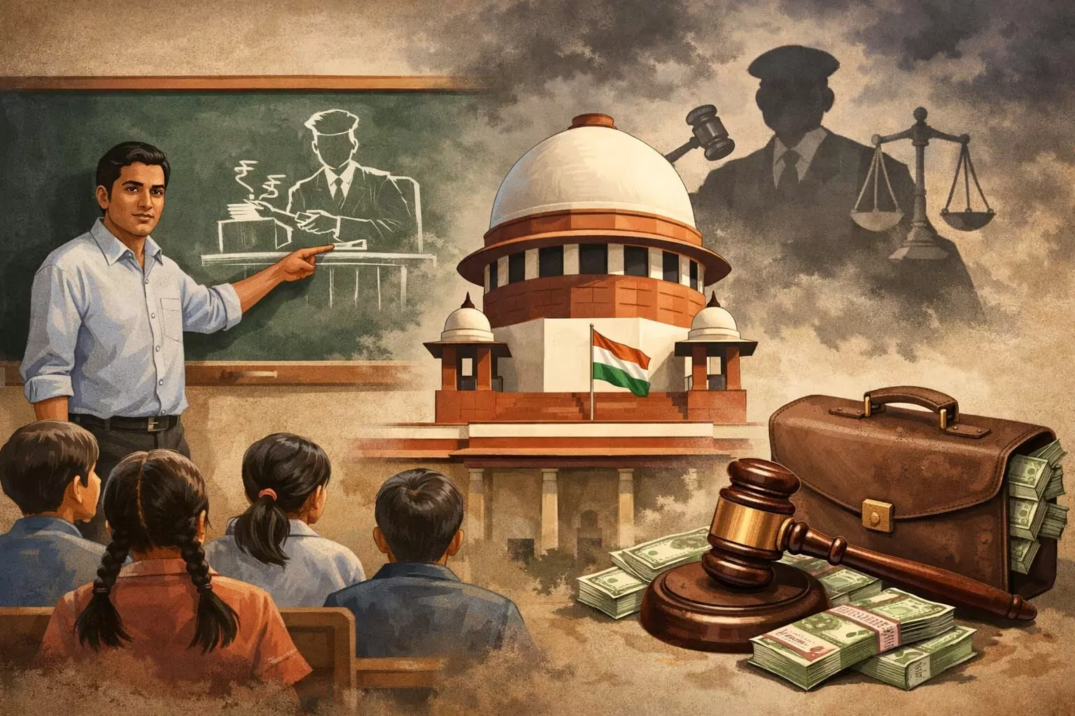 भारतीय न्यायपालिका में भ्रष्टाचार के आरोप और मामले लगातार सुर्खियों में भारतीय न्यायपालिका में भ्रष्टाचार के आरोप और मामले लगातार सुर्खियों में