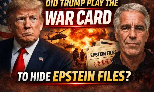 एपस्टीन फाइल दबाने ट्रंप ने युद्व का दांव खेला ?
