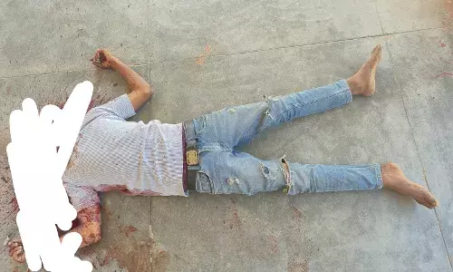 हेली मंडी प्राइमरी स्कूल में खून से लथपथ लाश मिलने से सनसनी